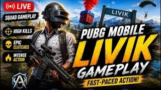 Thumbnail: 🔥 PUBG Mobile Livik Gameplay | Fast-Paced Squad Match & Epic Clutches | ITSMRAHMI