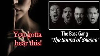 Thumbnail: New Reaction! THE SOUND OF SILENCE | Bass Singers Cover! 