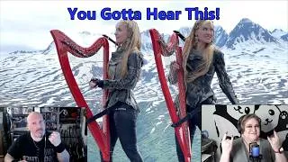 Thumbnail: New Reaction! Led Zeppelin (Immigrant Song) Harp Twins + ⁨Volfgangtwin⁩s!