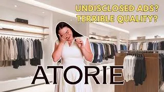 Thumbnail: I spent $2000 to figure out if ATORIE is a scam. *honest review*