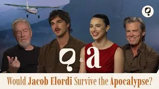 Thumbnail: Jacob Elordi, Margaret Qualley, Josh Brolin & Ridley Scott Get Candid | The Dog Stars