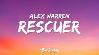 Thumbnail: Alex Warren - RESCUER (Lyrics)