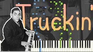 Thumbnail: Thomas "Fats" Waller - Truckin' 1936 (Fast Stride Piano Synthesia)