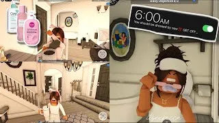 Thumbnail: Taxi Driver Life in Bloxburg… Chaotic Morning 😳 *Bloxburg roleplay voiceover*