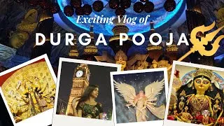 Thumbnail: Durga Puja Vlog 2025❤️✨| KOLKATA PUJO| #durgapuja #kolkata #durgapuja2025 #pandal #pandalhopping