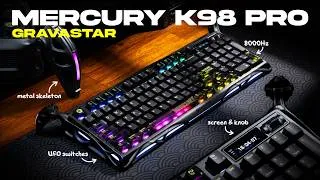 Thumbnail: Coolest 98% Keyboard - GravaStar Mercury K98 Pro Gaming Review & Sound Test