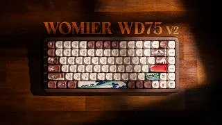 Thumbnail: $100 Real Wood Keyboard | Womier WD75 V2 Review + Teardown & Sound Test