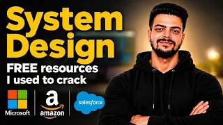 Thumbnail: 🚀 System Design Roadmap for Beginners | FREE Resources I used to Crack Microsoft, Amazon, Salesforce
