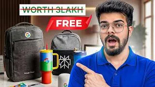 Thumbnail: Microsoft, Google & IBM are Giving FREE Stuff to Indian Students Worth ₹3 Lakh! 😱🔥