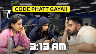 Thumbnail: I Spent 24 Hours with *Heavy* CODERS! (Hackathon Vlog)