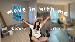 Thumbnail: i moved!! unpacking, building new furniture, and decorating my room