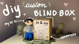 Thumbnail: how to make a custom blind box! a cute diy gift idea