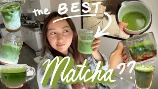 Thumbnail: how to make the BEST MATCHA LATTE EVER