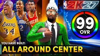 Thumbnail: This CENTER Build is BREAKING NBA 2K27! 100% BEST BUILD is UNREAL! SHOOTING + INSIDE CENTER BUILDS!