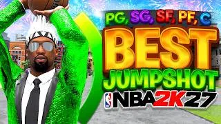 Thumbnail: BEST JUMPSHOTS for EVERY BUILD IN NBA 2K27! 100% GREENLIGHT FASTEST JUMPSHOT & BEST SHOOTING BADGES!