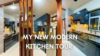 Thumbnail: My New Kitchen complete Tour |Kitchen countertop organization | Modern look Kitchen #kitchendesign