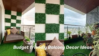 Thumbnail: Budget friendly balcony makeover  | Extreme balcony garden transformation #youtube #balcony