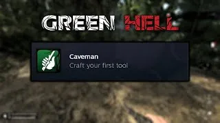 Thumbnail: How to Make a Tool in Green Hell (Caveman Achievement)