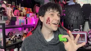 Thumbnail: Trying Liquid Latex Special Effects For The First Time Ever!