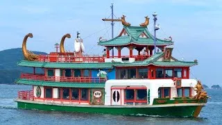 Thumbnail: 海を走る城。バブル感満載の豪華絢爛すぎる観光船クルーズが凄すぎた。志摩マリンレジャー「龍宮城」