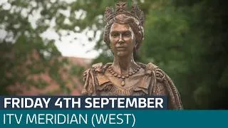 Thumbnail: Statue of Queen Elizabeth II unveiled in Romsey | ITV Meridian (West)