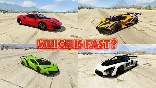 Thumbnail: Fastest Supercar Showdown – Apollo vs Lamborghini vs McLaren vs Ferrari | ITxZaib Gaming