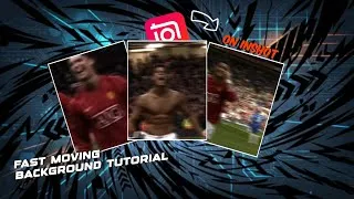 Thumbnail: fast moving background in inshot tutorial 🔥😉