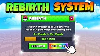 Thumbnail: HOW TO MAKE A REBIRTH SYSTEM | Roblox Studio (DATASAVING & CUSTOM)