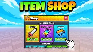 Thumbnail: HOW TO MAKE AN ITEM SHOP | Roblox Studio (DATASAVING & CASH SYSTEM)