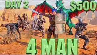 Thumbnail: How We Took Over a $500 4-Man Server Surviving in ARK's Most Broken Cave - Ark PvP