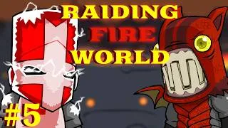 Thumbnail: Defeating all the DEMONS in FIRE WORLD (Castle Crashers #5)