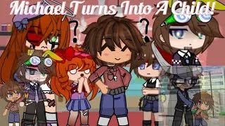 Thumbnail: Michael Afton Turns Into a child! || Gacha fnaf video || Jushannah_Shine⭐✨|| 