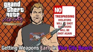 Thumbnail: GTA Vice City | Getting Weapons Early in Vice City Beach