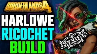 Thumbnail: INFINITE RICOCHET HARLOWE BUILD!? Borderlands 4 Deputy Harlowe Build Guide (UVHM 5) *BUG FREE*