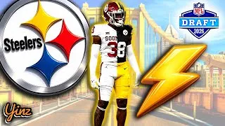 Thumbnail: STEELERS GET A 4.32 SPEED DEMON SAFETY 😳 ROBERT SPEARS-JENNINGS (ROUND 7)