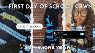 Thumbnail: BACK TO SCHOOL GRWM *Sophmore year* Skincare, Makeup, Chit-Chat