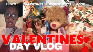 Thumbnail: VALENTINES VLOG ❤️| GRWM, FOOD, SURPRISE GIFTS, GALENTINES, FUN