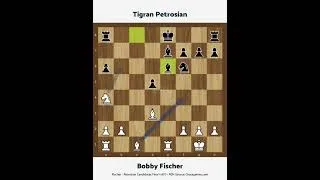 Thumbnail: Bobby Fischer vs Tigran Petrosian | THE UNEXPECTED MOVE