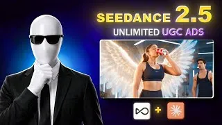 Thumbnail: How I Made a High-End UGC Ad for Almost FREE using Seedance 2.5 | OpenArt