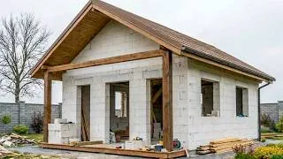 Thumbnail: How to Build a Small House Fast! The Neighbors Love How Cozy It Is!