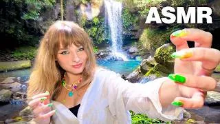 Thumbnail: ASMR in Nature, Next to a Waterfall + Swimming (Water Sounds, In Public) [Fast & Aggressive]