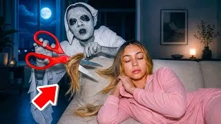 Thumbnail: Creepy Dancing Lady CUT My Hair While I Was Sleeping!