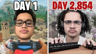 Thumbnail: my 8 year fortnite progression… (i quit)