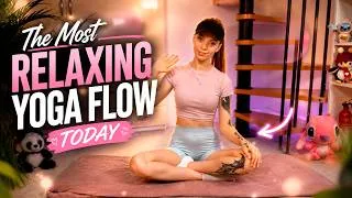 Thumbnail: 🌸 The Most Relaxing Yoga Flow Today