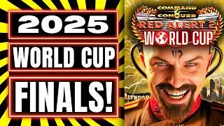 Thumbnail: 🔴2025 WORLD CUP! - Red Alert 2: Pro 1v1 Finals | Yuri's Revenge (Command & Conquer Online)