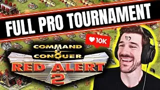 Thumbnail: 🔴5 Pros + 1 Map + $100 Cash! - Red Alert 2: Pro 1v1 Tournament (Command & Conquer: Yuri's Revenge)