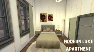 Thumbnail: Modern Luxe Apartment || The Sims 4 Apartment Renovation