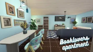 Thumbnail: Booklover's Apartment || The Sims 4 Apartment Renovation