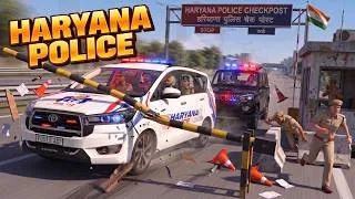 Thumbnail: Driving INNOVA CRYSTA Haryana Police Car in India | Euro Truck Simulator 2