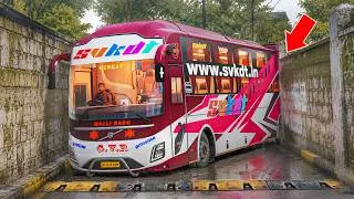 Thumbnail: Indian VOLVO 9600 SVKDT Driving Through Narrow Roads | Euro Truck Simulator 2 | Ets2